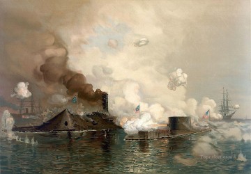 batalla naval de submarinos Pinturas al óleo